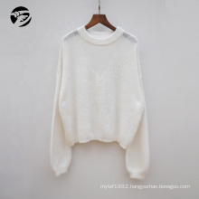 Women Winter Autumn Fashion long sleeve pullover round neck womens crop top sweater jumper sweater 2018